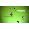 Магнитна пластмасова поставка за кухненска бърсалка Magisso Magnetic Kitchen Cloth Holder Plastic - черен thumbnail