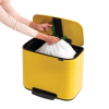 Кош за смет Brabantia Bo Pedal Daisy Yellow, 36 л thumbnail