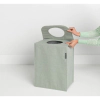 Правоъгълна торба пране Brabantia Green, 55 л thumbnail