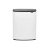 Кош за смет Brabantia Bo Touch White, 2 х 30 л thumbnail
