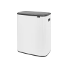 Кош за смет Brabantia Bo Touch White, 2 х 30 л thumbnail
