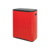 Кош за смет Brabantia Bo Touch Passion Red, 60 л thumbnail