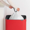 Кош за смет Brabantia Bo Touch Passion Red, 60 л thumbnail