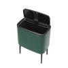 Кош за смет Brabantia Bo Touch Pine Green, 36 л thumbnail