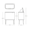 Кош за смет Brabantia Bo Touch Pine Green, 36 л thumbnail