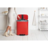 Кош за смет Brabantia Bo Pedal Passion Red, 60 л thumbnail