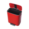 Кош за смет Brabantia Bo Pedal Passion Red, 60 л thumbnail