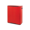 Кош за смет Brabantia Bo Pedal Passion Red, 60 л thumbnail