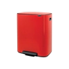 Кош за смет Brabantia Bo Pedal Passion Red, 60 л thumbnail
