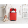 Кош за смет Brabantia Bo Pedal Passion Red, 60 л thumbnail