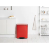 Кош за смет Brabantia Bo Pedal Passion Red, 60 л thumbnail
