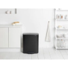 Кош за смет Brabantia Bo Pedal Matt Black, 2 x 30 л thumbnail