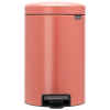 Кош за смет Brabantia NewIcon Pedal Terracotta Pink, 12 л thumbnail