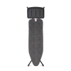 Маса за гладене с поставка за парогенератор Brabantia Denim Black, 124 x 38 см thumbnail