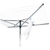 Външен простор с метален шиш за бетониране Brabantia Topspinner Metallic Grey, 50 м thumbnail