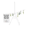 Сушилник за дрехи с допълнителен прът Brabantia Hangon Fresh White, 25 см thumbnail