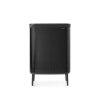Кош за пране Brabantia Bo Matt Black, 2 х 45 л thumbnail