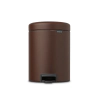 Кош за смет с педал Brabantia NewIcon 3 л, Mineral Cosy Brown thumbnail
