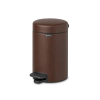 Кош за смет с педал Brabantia NewIcon 3 л, Mineral Cosy Brown thumbnail