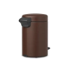 Кош за смет с педал Brabantia NewIcon 3 л, Mineral Cosy Brown thumbnail