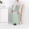 Кош за смет с педал Brabantia StepUp 40 л, Jade Green thumbnail