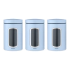 Буркани комплект Brabantia, Dreamy Blue, 3 броя thumbnail