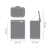 Кош за смет Brabantia Bo Small Matt Black - 12 л thumbnail