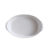  Керамична тава Emile Henry Oval Oven Dish 35х22,5 см - цвят бял thumbnail