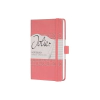 Бележник Jolie Sigel Salmon Pink A6, твърда корица thumbnail