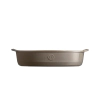 Керамична овална форма за печене Emile Henry Oval Oven Dish 35/22,5 см - цвят бежов thumbnail