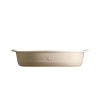 Керамична овална форма за печене Emile Henry Oval Oven Dish 35/22,5 см - цвят екрю thumbnail