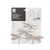 Комплект декорация за стена Umbra Wallflutтer 8 бр. водни кончета - цвят никел thumbnail