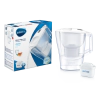 Филтрираща кана за вода Brita Aluna Cool Memo, бяла thumbnail