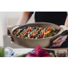 Керамична тава Emile Henry Oval Oven Dish 35х22,5 см - цвят капучино thumbnail