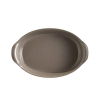 Керамична овална форма за печене Emile Henry Oval Oven Dish 35/22,5 см - цвят бежов thumbnail