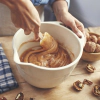 Керамична купа за смесване Emile Henry Mixing Bowl 2,5 л - цвят екрю thumbnail