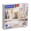 Комплект от 3 броя чаши за шампанско Luminarc Authentic, 170 мл thumbnail
