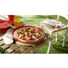 Керамична плоча за пица Emile Henry Ridged Pizza Stone 40 см - цвят червен thumbnail