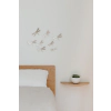 Комплект декорация за стена Umbra Wallflutтer 8 бр. водни кончета - цвят никел thumbnail