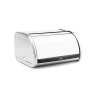 Средна кутия за хляб Brabantia Roll Top Medium Brilliant Steel thumbnail