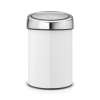 Кош за смет Brabantia Touch Bin White, 3 л thumbnail
