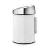 Кош за смет Brabantia Touch Bin White, 3 л thumbnail