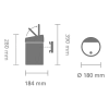 Кош за смет Brabantia Touch Bin Matt Steel Fingerprint Proof, 3 л thumbnail
