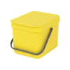 Кош за смет за разделно събиране Brabantia Sort&Go Yellow, 6 л thumbnail