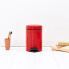 Кош за смет с педал Brabantia NewIcon Passion Red, 3 л thumbnail