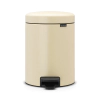 Кош за смет с педал Brabantia NewIcon Almond, 5 л thumbnail