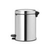 Кош за смет с педал Brabantia NewIcon Brilliant Steel, 5 л thumbnail