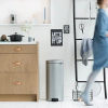 Кош за смет с педал и метална кофа Brabantia NewIcon Metallic Grey, 30 л thumbnail