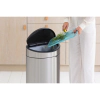 Кош за смет Brabantia Touch Bin New Matt Steel Fingerprint Proof, 40 л thumbnail