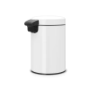 Стенен кош за смет Brabantia NewIcon White, 3 л thumbnail